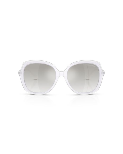 Michael Kors Black Mk2273U Canary Islands 405201 Sunglasses Injected Squared Normal Nuanced