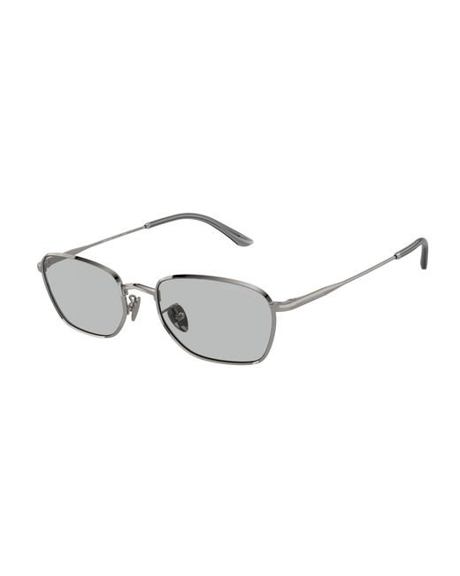 Giorgio Armani Black Ar6151 301087 Sunglasses Metal Squared Normal