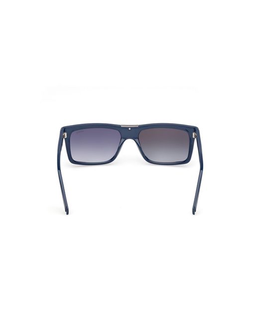 Guess Black Gu00274 90W Sunglasses Injected Squared Normal for men