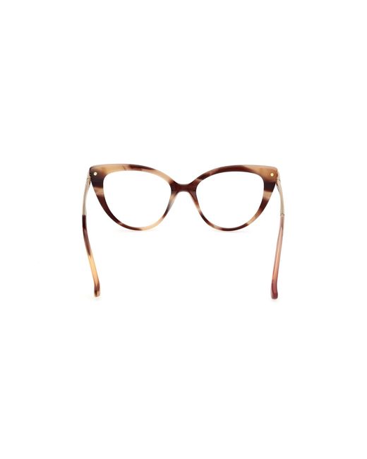 Max Mara Black Mm5145 047 Optical Frames Acetate Cat Eye Normal