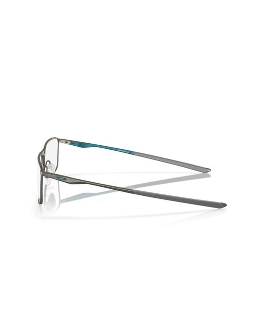 Oakley Black Ox3217 Socket 5.0 321720 Optical Frames Metal Transparent Squared Normal for men