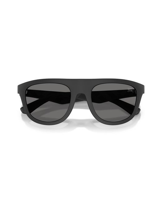 Burberry Black Be4459U 346481 Sunglasses Injected Squared Polarized for men