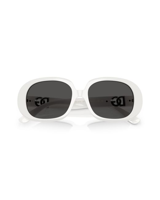 Dolce & Gabbana Black Dg4476 331287 Sunglasses Acetate Round Normal