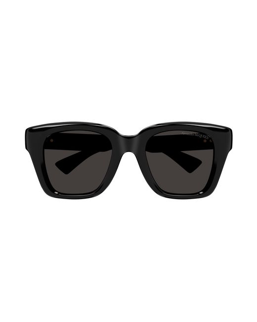 McQueen Black Am0432Sa 001 Sunglasses Acetate Squared for men