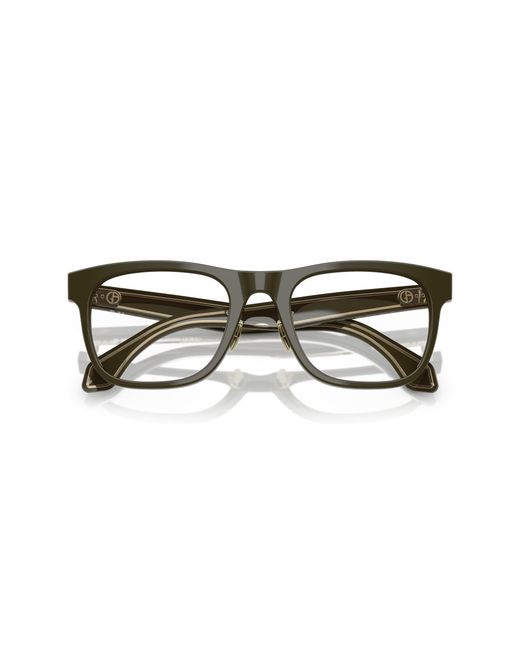 Giorgio Armani Black Ar7268 6158 Optical Frames Acetate Squared Normal for men