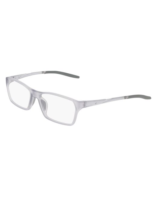 Nike Black 7410 030 Optical Frames Bio-Injected Squared Normal for men