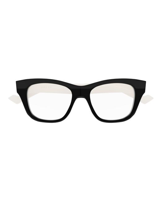 Gucci Black Gg0999O 002 Optical Frames Acetate Transparent Squared