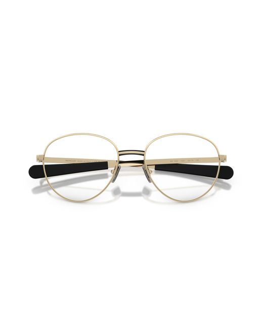 Moncler Black Me1009 1007 Optical Frames Metal Transparent Round Normal