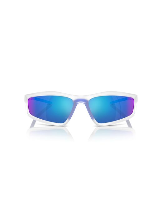 FERRARI SCUDERIA Black Fz6007U 505/25 Sunglasses Injected Geometric Normal Mirror for men