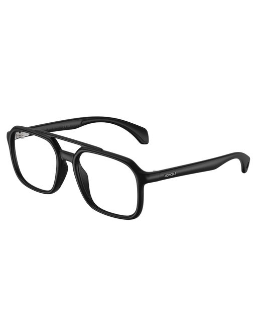 Moncler Black Me3002 5006 Optical Frames Injected Transparent Squared Normal