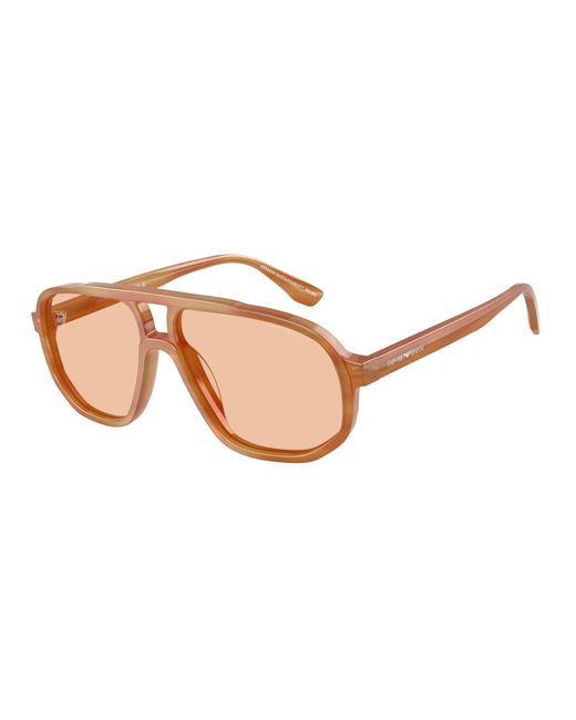Emporio Armani Black Ea4263U 632873 Sunglasses Acetate Pilot Normal for men