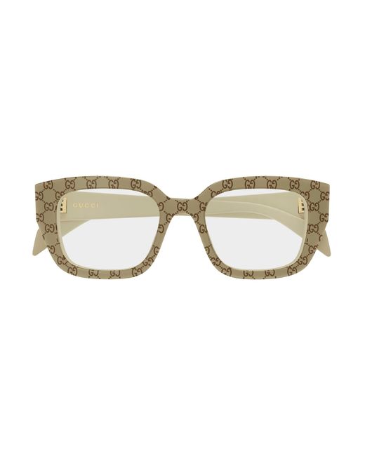 Gucci Black Gg2021O 005 Optical Frames Acetate Transparent Cat Eye