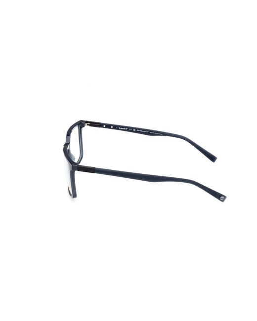 Timberland Black Tb50065 002 Optical Frames Injected Squared Normal for men