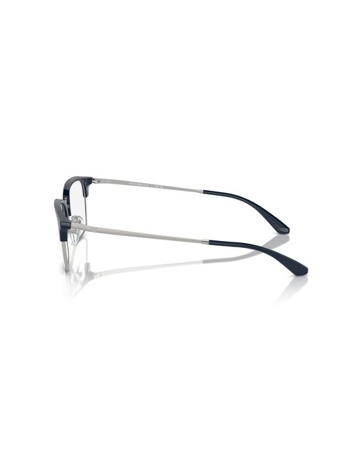 Emporio Armani Black Ea3243 3045 Optical Frames Injected Transparent Pillow Normal for men