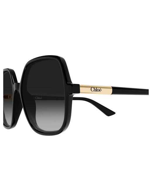 Chloé Black Ch0362S 001 Sunglasses Acetate Geometric