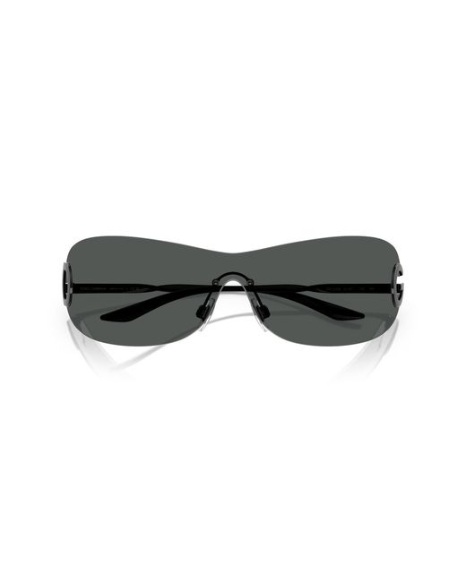 Dolce & Gabbana Black Dg2308 01/87 Sunglasses Metal Butterfly Normal