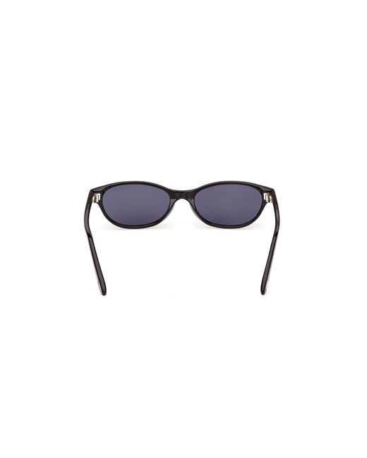 Tom Ford Black Ft1310 Chloe-02 01A Sunglasses Acetate Smoke Round Normal