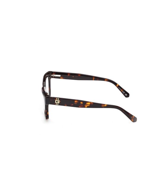 Guess Black Gu50238 052 Optical Frames Acetate Squared Normal for men