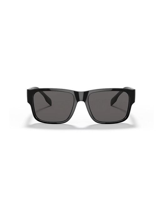 Burberry Black Be4358 Knight 300187 Sunglasses Injected Squared Normal for men