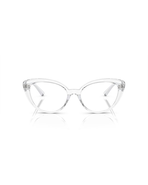 Versace Black Ve3349U 148 Optical Frames Injected Round Normal