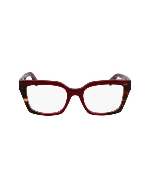 Ferragamo Black Sf3010 654 Optical Frames Acetate Squared Normal