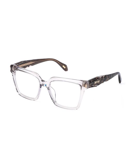 Just Cavalli Black Vjc156 06Pp Optical Frames Acetate Butterfly