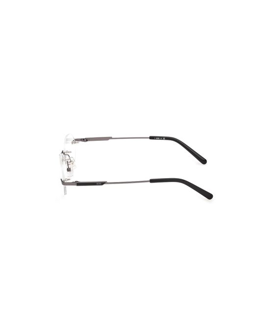 Gcds Black Gd5057 9 Optical Frames Metal Round Normal