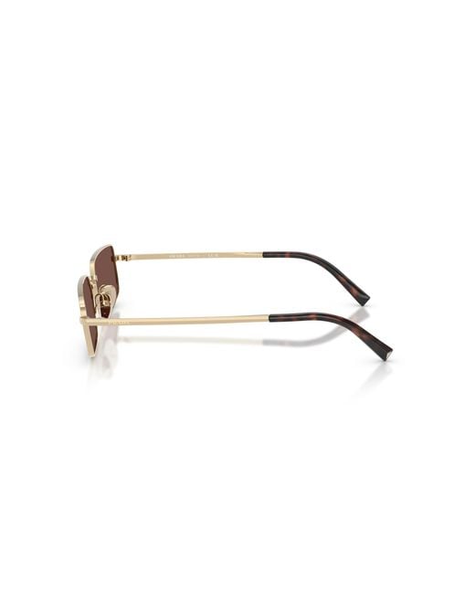 Prada Black Pr A60S Zvn80T Sunglasses Steel Squared Normal