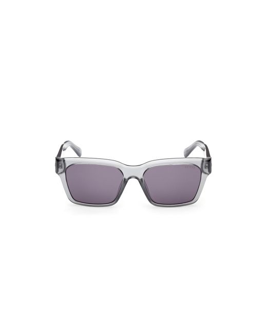 Guess Black Gu00299 20Y Sunglasses Injected Squared Normal for men
