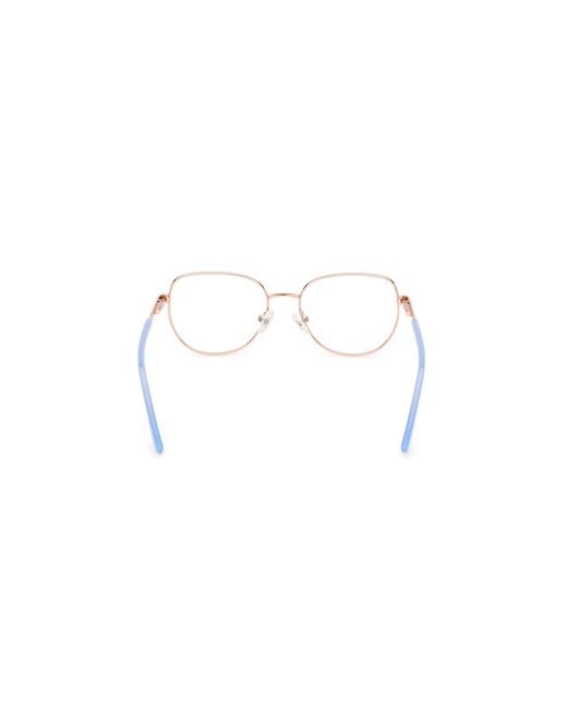 Guess Black Gu50140 074 Optical Frames Metal Round Normal