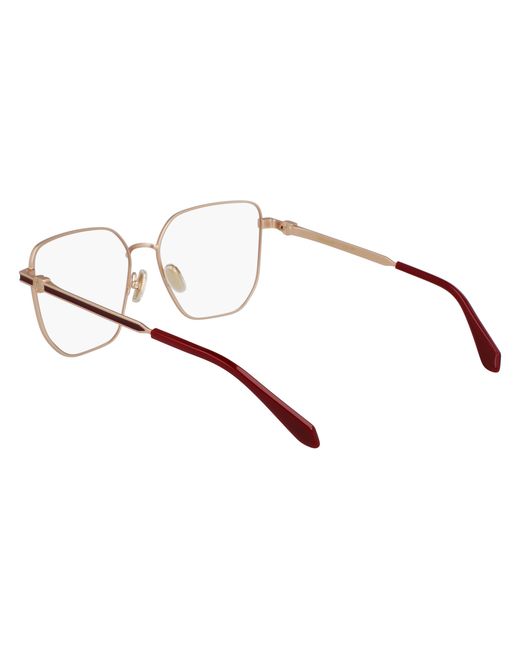 Ferragamo Black Sf2234 770 Optical Frames Metal Squared Normal