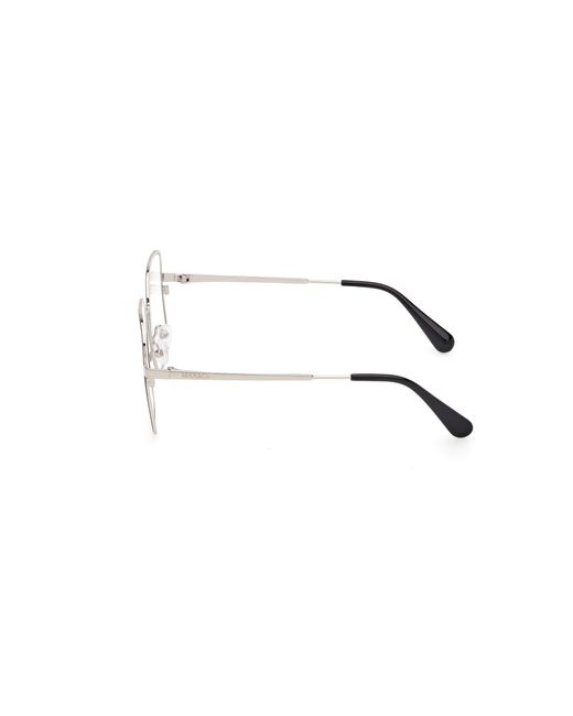 MAX&Co. Black Mo5166 005 Optical Frames Metal Squared Normal