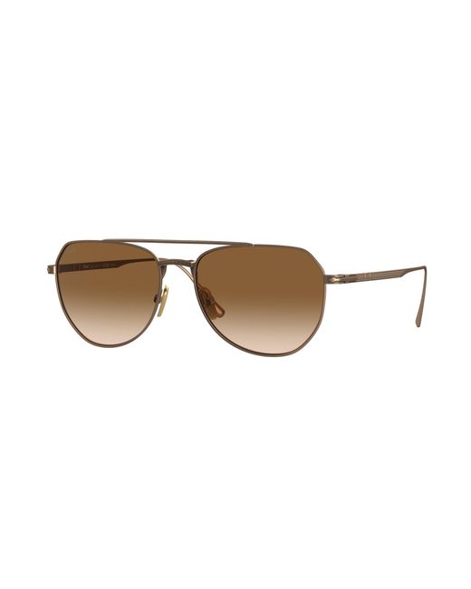 Persol Black Po5003St 800351 Sunglasses Titanium Pantos Normal Shaded