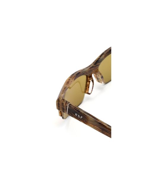 Retrosuperfuture Black Umq Scatto Graffiato Sunglasses Acetate Geometric Normal