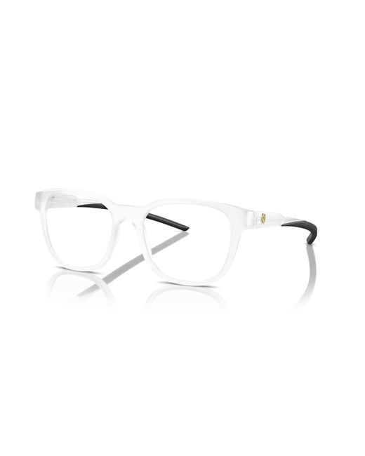 FERRARI SCUDERIA Black Fz8006 505 Optical Frames Injected Squared Normal for men
