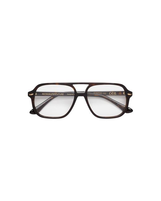Retrosuperfuture Black 3Ko Numero 152 3627 Optical Frames Acetate Squared