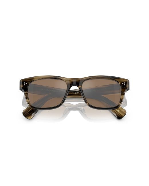 Oliver Peoples Black Ov5524Su Birell Sun 1719G8 Sunglasses Acetate Pillow Normal