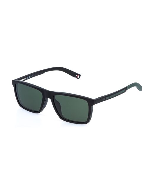 Fila Black Ufia89 U28P Optical Frames Injected Squared for men