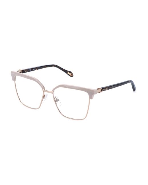 Just Cavalli Black Vjc135 08Fc Optical Frames Metal Squared