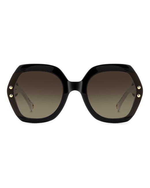Carolina Herrera Black Her 0314/G/S 80S/Ha Sunglasses Acetate Squared Normal Shaded