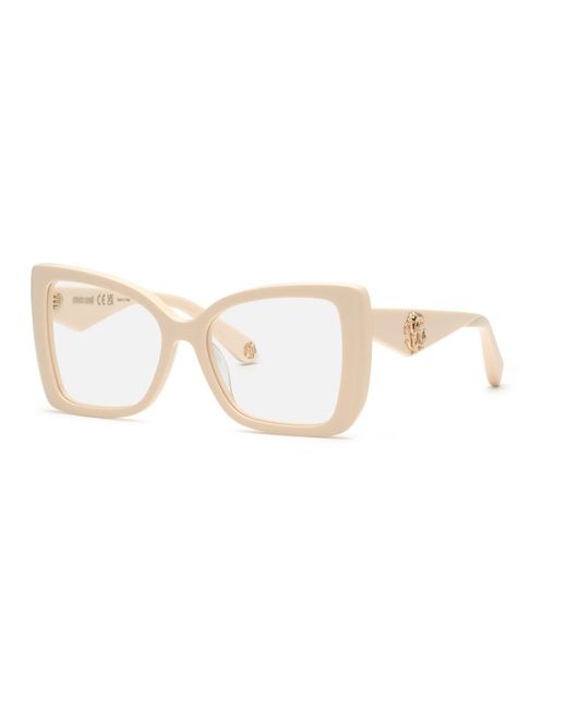 Roberto Cavalli Black Vrc111 09X7 Optical Frames Acetate Butterfly
