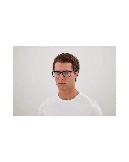 Gucci Black Gg1447O 001 Optical Frames Acetate Transparent Squared for men
