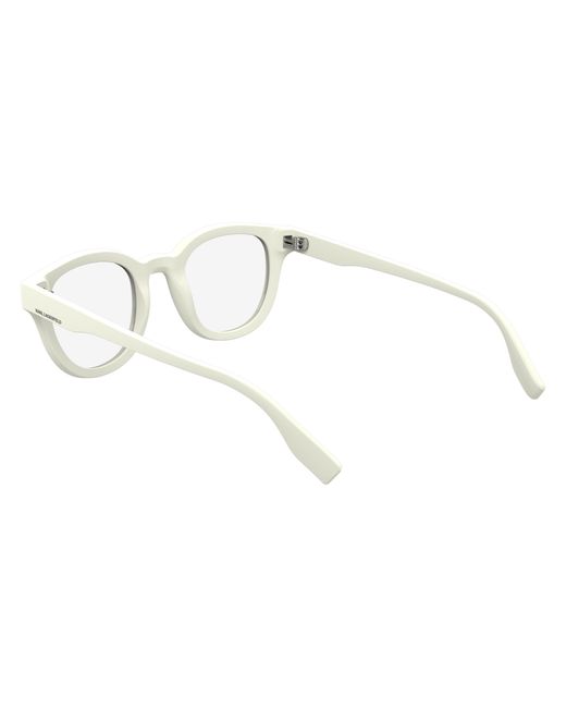Karl Lagerfeld Black Kl6177 105 Optical Frames Bio-Inject Geometric Normal