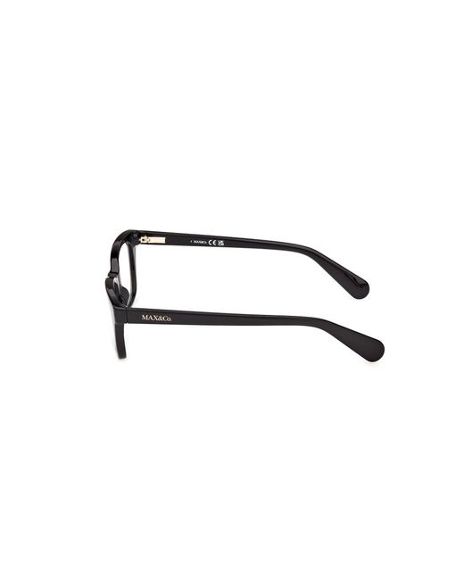 MAX&Co. Black Mo5212 001 Optical Frames Injected Squared Normal