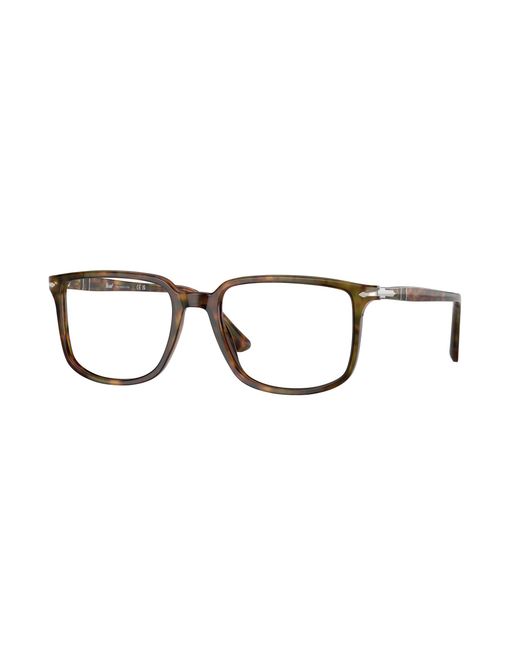 Persol Black Po3275V 108 Optical Frames Plastic Squared for men