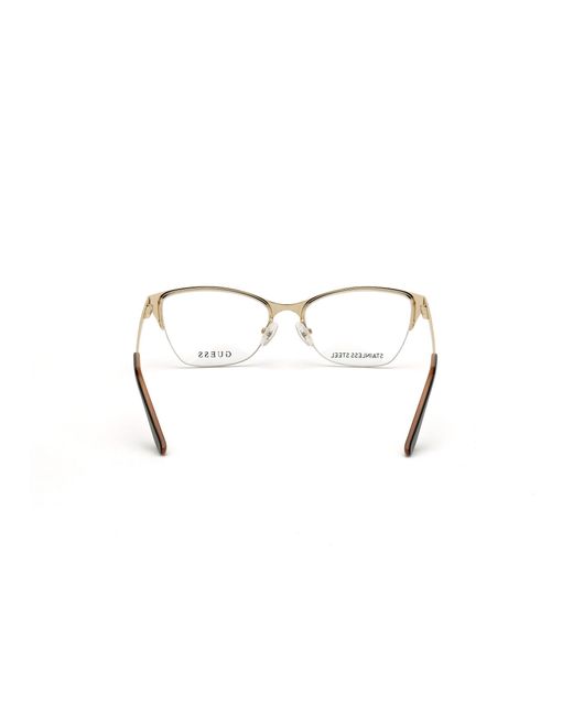 Guess Black Gu2777 049 Optical Frames Metal Squared Normal