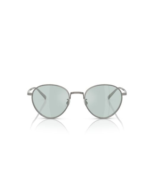 Oliver Peoples Black Ov1350T Kesner 5076 Optical Frames Titanium Pantos Normal for men