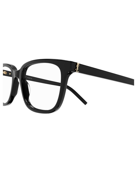 Saint Laurent Black Sl M110/F 001 Optical Frames Acetate Squared