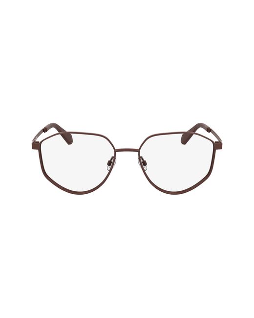 Calvin Klein Black Ckj25204 600 Optical Frames Metal Squared Normal