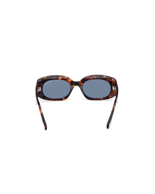 Tom Ford Black Ft1187 Cielle 52N Sunglasses Acetate Round Normal